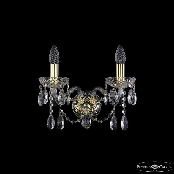 Бра Bohemia Ivele Crystal 1413 золото арт. 1413B/2/141 G