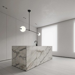 Светильник на штанге Imperiumloft FREER S черный арт. FREER01