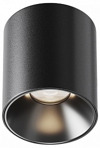 Накладной светильник Maytoni Alfa LED черный арт. C064CL-5W4K-RD-B