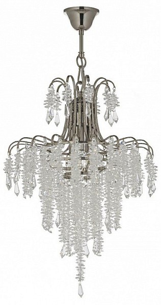 Подвесная люстра Arti Lampadari Erli Nickel серый арт. Erli E 1.5.40.105 N