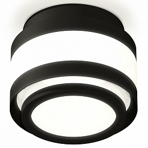 Накладной светильник Ambrella Light XS черный арт. XS8420002