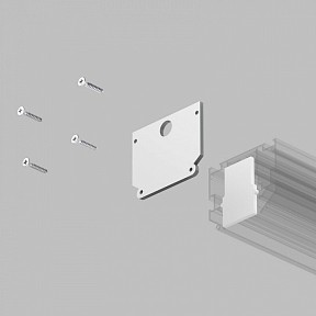 Заглушка Denkirs SMART ONE белый арт. TR2025-WH