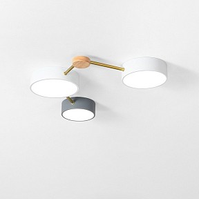 Потолочная люстра Imperiumloft SOLEN дерево арт. SOLEN01
