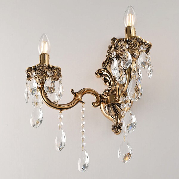 Бра Bohemia Ivele Crystal AL7801 золото арт. AL7801B14/2/175 B GB