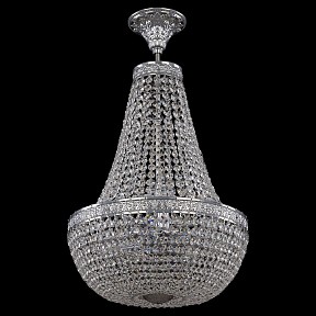 Люстра на штанге Bohemia Ivele Crystal AL1905 металл арт. AL19051/H2/35FL CG