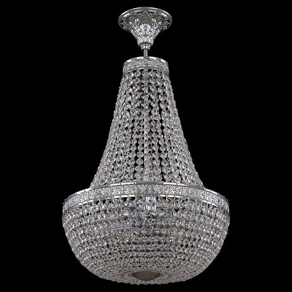 Люстра на штанге Bohemia Ivele Crystal AL1905 металл арт. AL19051/H2/35FL CG