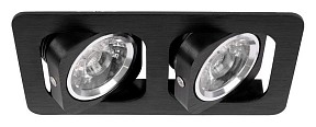 Встраиваемый светильник Loft it Screen черный арт. 10328/2A Black