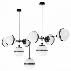 Люстра на штанге Lightstar Globo черный арт. 813197