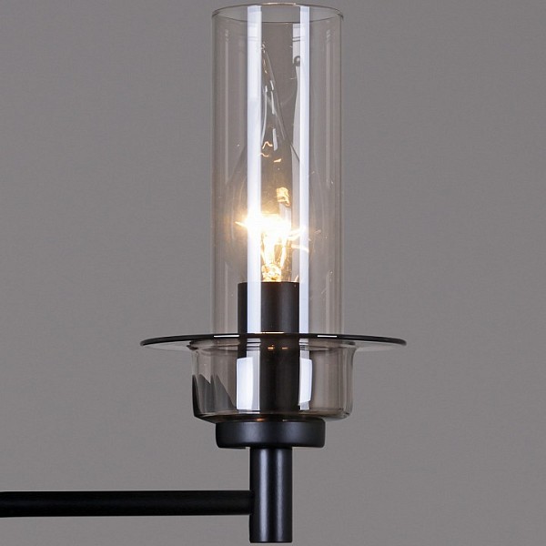 Люстра на штанге ILLUMICO IL2216 черный арт. IL2216-6PLS-24 HIGHBALL
