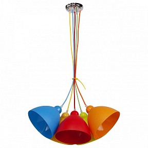 Подвесной светильник MW-Light Улыбка голубой арт. 365014505