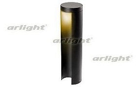 Наземный светильник Arlight Lgd-path-round120 черный арт. Lgd-path-round120-H450B-12W Warm White