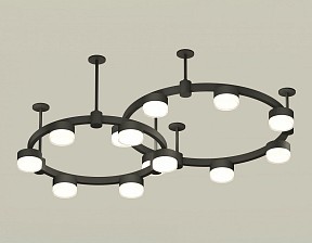 Подвесная люстра Ambrella Light XR черный арт. XR92221006