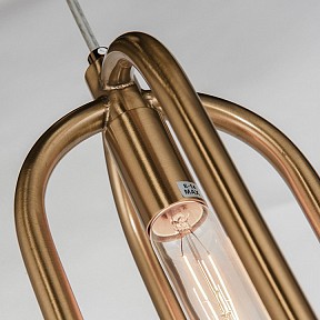 Подвесной светильник Imperiumloft Tube бронза арт. TUBE01