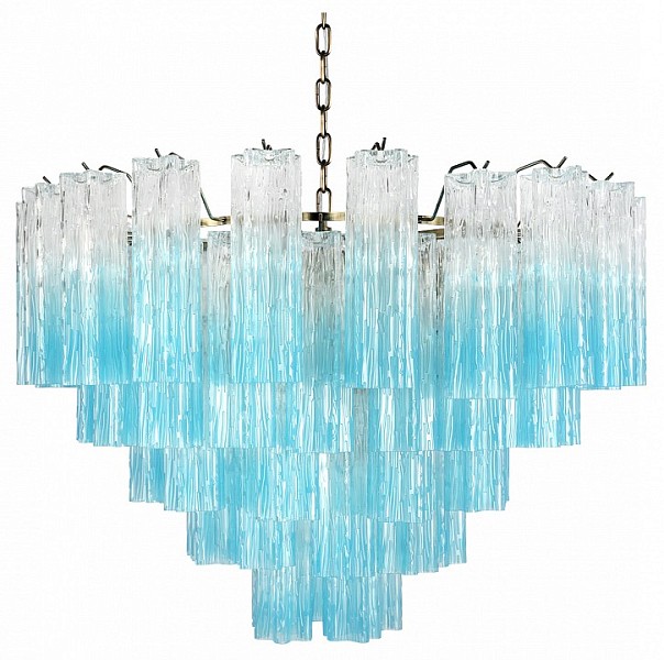 Подвесная люстра Loft it Murano бронза арт. 10580/800 Clear blue