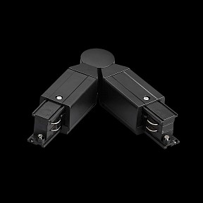 Соединитель для треков Lightstar Quattro черный арт. 504157-FRPI