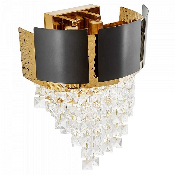 Накладной светильник LUMINA DECO MOLINA золото арт. LDW 7045-2 BK+GD
