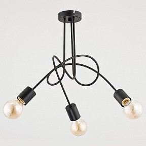 Люстра на штанге ADILUX Tango Black черный арт. 23173