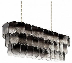 Подвесная люстра Loft it Gradient бронза арт. 10482/1200R Smoke