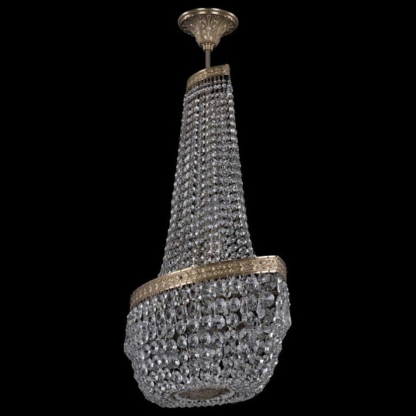 Светильник на штанге Bohemia Ivele Crystal 1901 кремовый арт. 19013/H2/55IV Pa