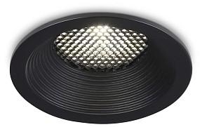 Встраиваемый светильник Ambrella Light TN черный арт. TN102856