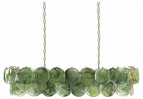 Подвесная люстра Loft it Lolly бронза арт. 10492/1200R Green
