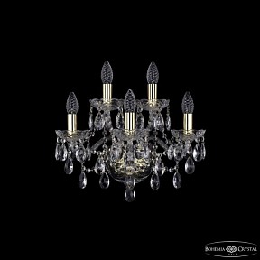 Бра Bohemia Ivele Crystal 1415 золото арт. 1415B/3+2/165 G