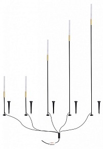 Наземный светильник Arte Lamp MUSTER черный арт. A1083PA-5BK