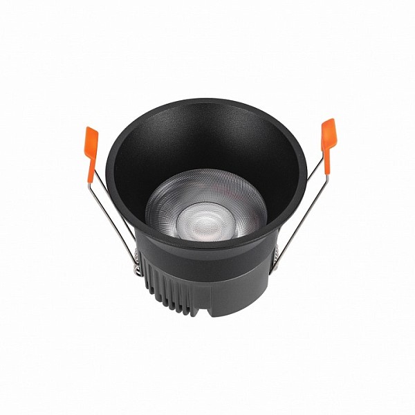 Встраиваемый светильник iLedex Technical Mars черный арт. DIM 212-12W-D95-4000K-24DG-BK