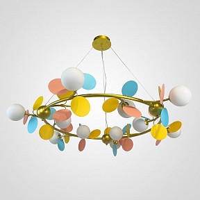 Подвесная люстра Imperiumloft MATISSE золото арт. MATISSE-R01