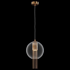 Подвесной светильник Maytoni Flusso коричневый арт. P095PL-01BZ