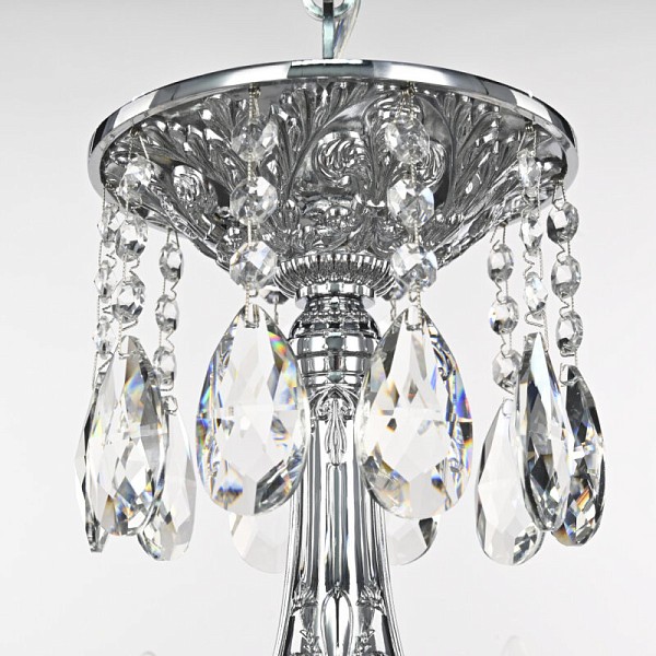 Подвесная люстра Bohemia Ivele Crystal AL7901 никель арт. AL79101/10/250 B Ni
