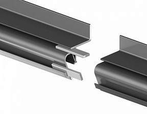 Профиль Ambrella Light GP черный арт. GP4100BK