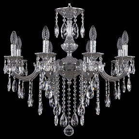 Подвесная люстра Bohemia Ivele Crystal AL7801 металл арт. AL78101/8/210 B CG