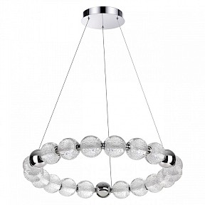 Подвесной светильник Odeon Light Crystal серый арт. 5007/60L