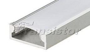 Профиль Arlight ALU-WIDE-H8-2000 ANOD+FROST белый арт. 014852