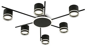 Потолочная люстра Ambrella Light FL черный арт. FL71521