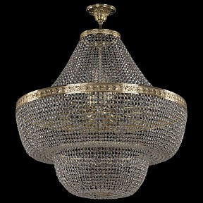 Светильник на штанге Bohemia Ivele Crystal 1909 золото арт. 19091/H1/80IV G