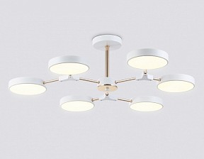 Люстра на штанге Ambrella Light FL белый арт. FL516333
