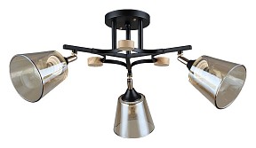 Люстра на штанге Arte Lamp Glassy черный арт. A5078PL-3BK