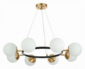 Подвесная люстра EVOLUCE Forli черный арт. SLE220403-08