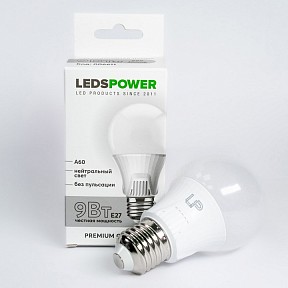 Лампа светодиодная LEDS POWER A60  арт. 006611