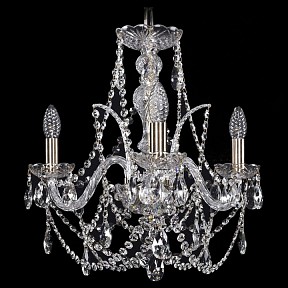 Подвесная люстра Bohemia Ivele Crystal 1411 золото арт. 1411/3/160/Pa