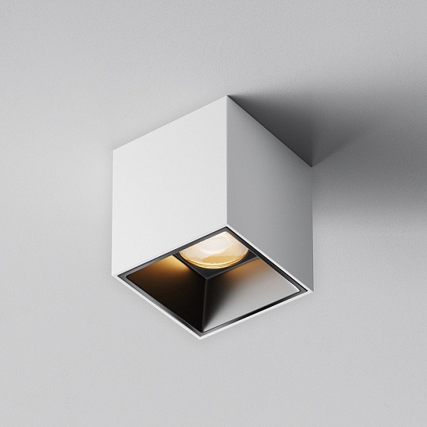 Накладной светильник Maytoni Alfa LED белый арт. C064CL-5W2.7K-SQ-WB