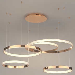 Подвесной светильник Eurosvet Posh металл арт. 90175/5 медный 160W