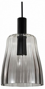 Подвесной светильник Indigo Soave черный арт. 11047/B/1P Smoke