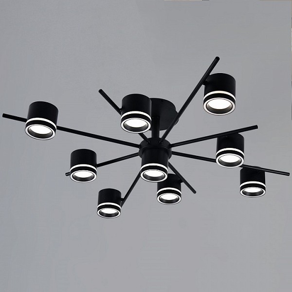 Люстра на штанге Reluce 80295 черный арт. 80295-0.3-09A GX53