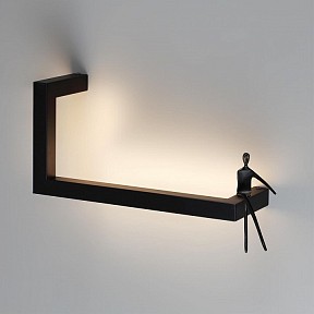 Накладной светильник Odeon Light Grafic черный арт. 7153/10WL