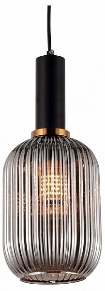 Подвесной светильник LUMINA DECO Rico черный арт. LDP 1218-1 GY+BK