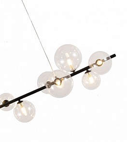 Подвесная люстра Kink Light Иона черный арт. 07608-7А,19