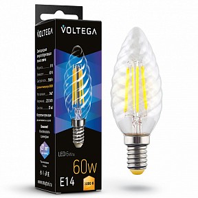 Лампа светодиодная Voltega Candle corn 6W  арт. 7211